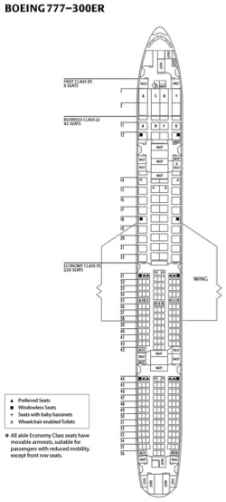 Расположение мест в боинге 777 аэрофлот схема салона - Фотоподборки 1